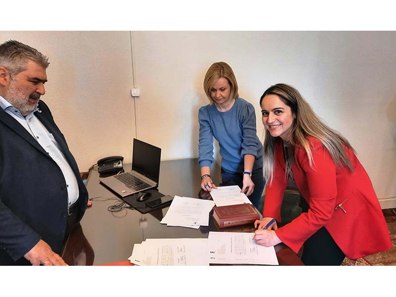 Ορκωμοσία 2 νέων υπαλλήλων στον Δήμο Εορδαίας.