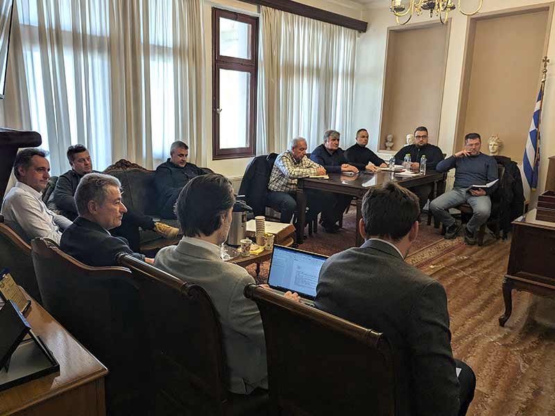 Συνάντηση εργασίας στελεχών της ΕΥΔΑΜ και της DG REGIO στο Δήμο Εορδαίας