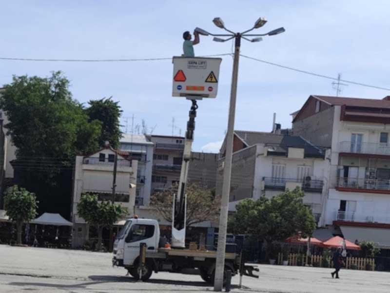 Έργα βελτίωσης και εξυγίανσης του χώρου πάρκινγκ της Λαϊκής Αγοράς