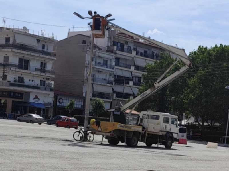 Έργα βελτίωσης και εξυγίανσης του χώρου πάρκινγκ της Λαϊκής Αγοράς
