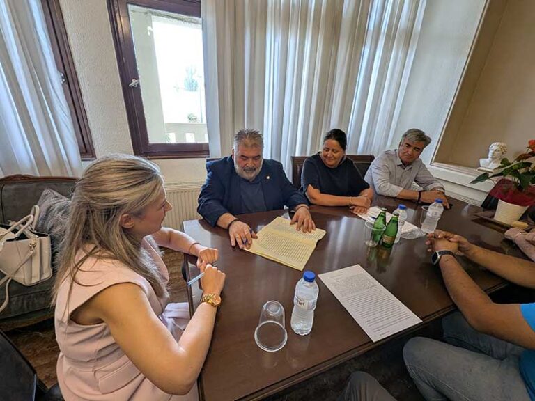 Ευχαριστήριο για τη Δωρεά Οικοπέδου από τις Κυρίες Αναστασία Γκέσσα και Λίζα Γκέρεμπιτς