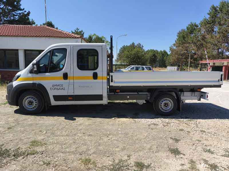 Σε κυκλοφορία από σήμερα τα νέα οχήματα του Δήμου Εορδαίας