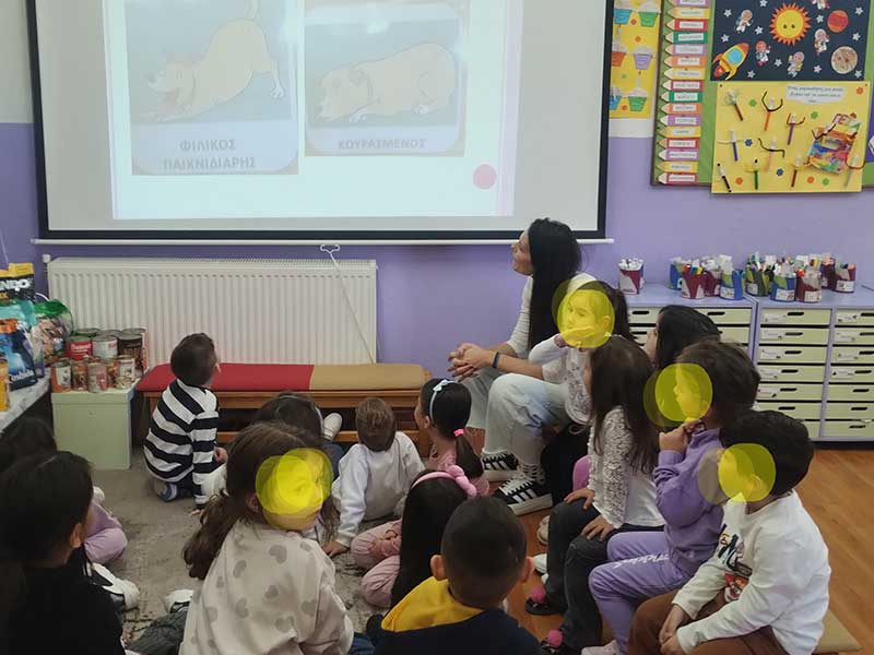 Επίσκεψη στο 19ο Νηπιαγωγείο Πτολεμαΐδας