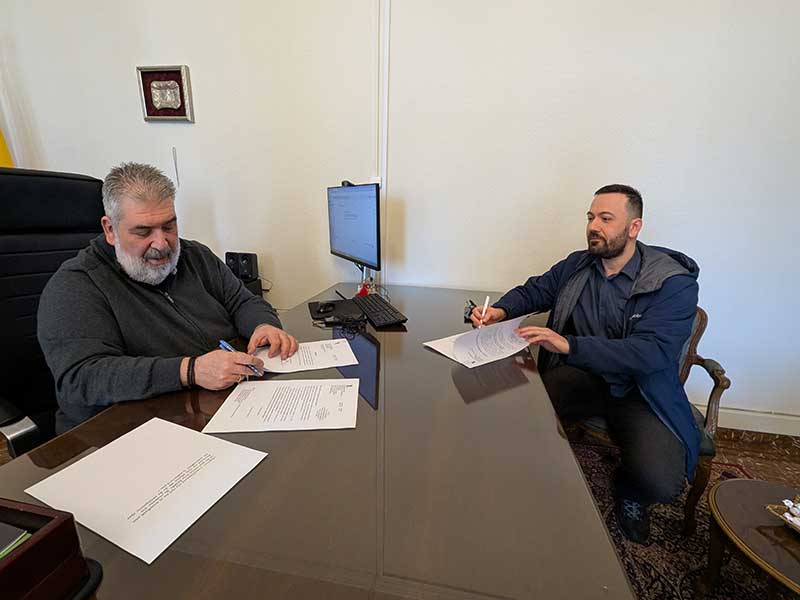 Ορκωμοσία νέου δημοτικού συμβούλου Κουδούνα Γεωργίου