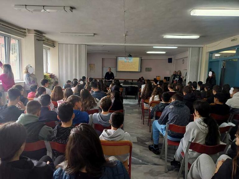 Επίσκεψη στο 3ο Γυμνάσιο Πτολεμαΐδας