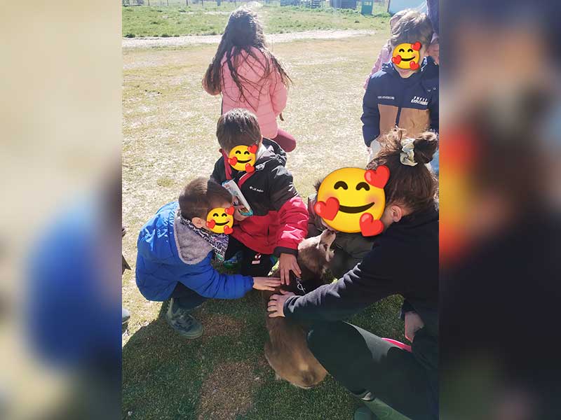 Επίσκεψη του Παιδικού Σταθμού «Ουράνιο Τόξο» στο Δημοτικό Καταφύγιο