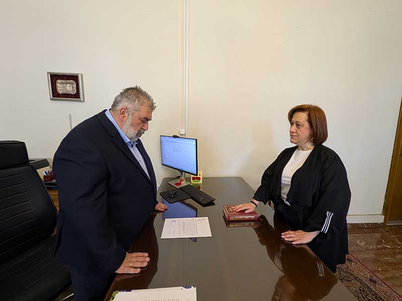 Ορκωμοσία κοινοτικής συμβούλου Δημοτικής Κοινότητας Πτολεμαΐδας