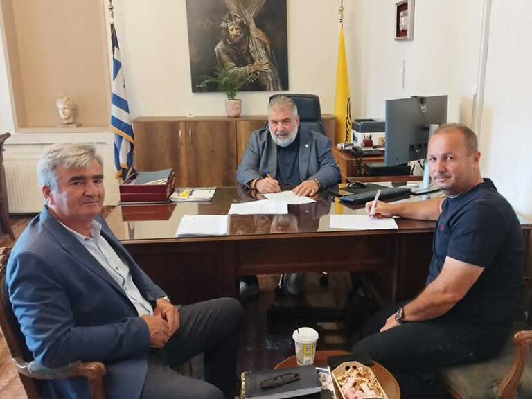 Υπογραφή σύμβασης για την υλοποίηση του έργου «Εργασίες ανακαίνισης καταστημάτων ΚΕΠ Δήμου Εορδαίας»