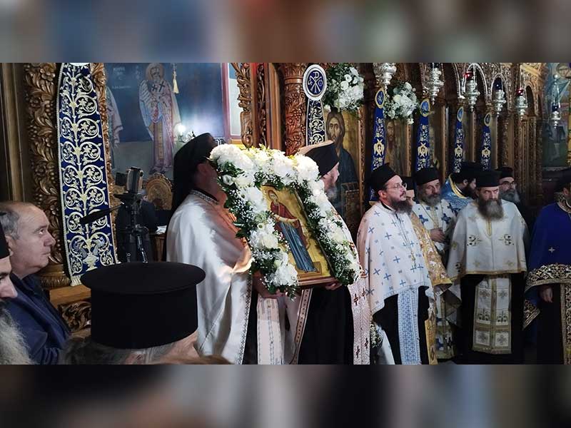 Φωτογραφίες από Αρχιερατικό Εσπερινό και Λιτανεία Εικόνας την Τρίτη και Επιμνημόσυνη Δέηση κατάθεση στεφάνων και παρέλαση